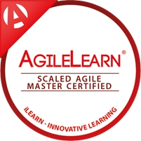 Agilelearn Scaled Agile Master Badge 2